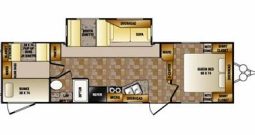 2014 Zinger 320QB – Slide + Quad Bunks